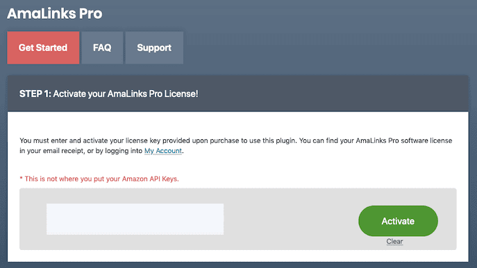 Amalinks Pro Add License Key