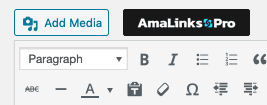 Amalinks Pro Button Add New Post Classic Editor
