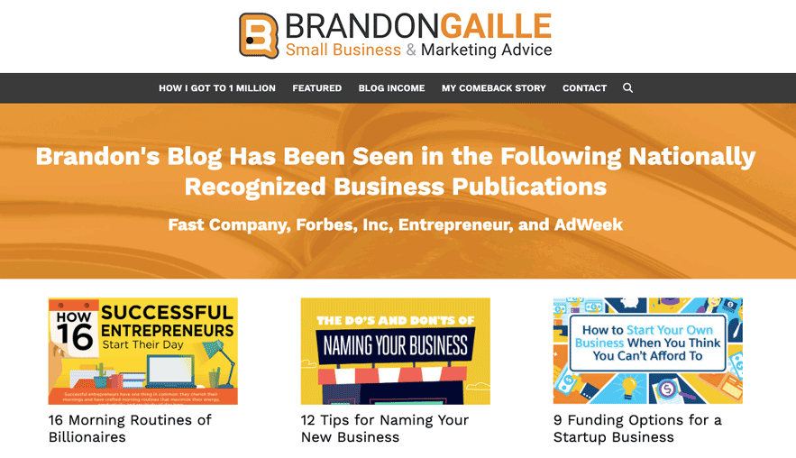 Brandon Gaille Generatepress Premium Example