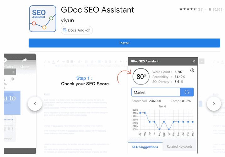 Gdoc Seo Assistant