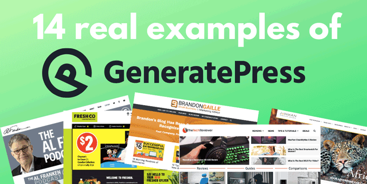 Generatepress Premium Examples