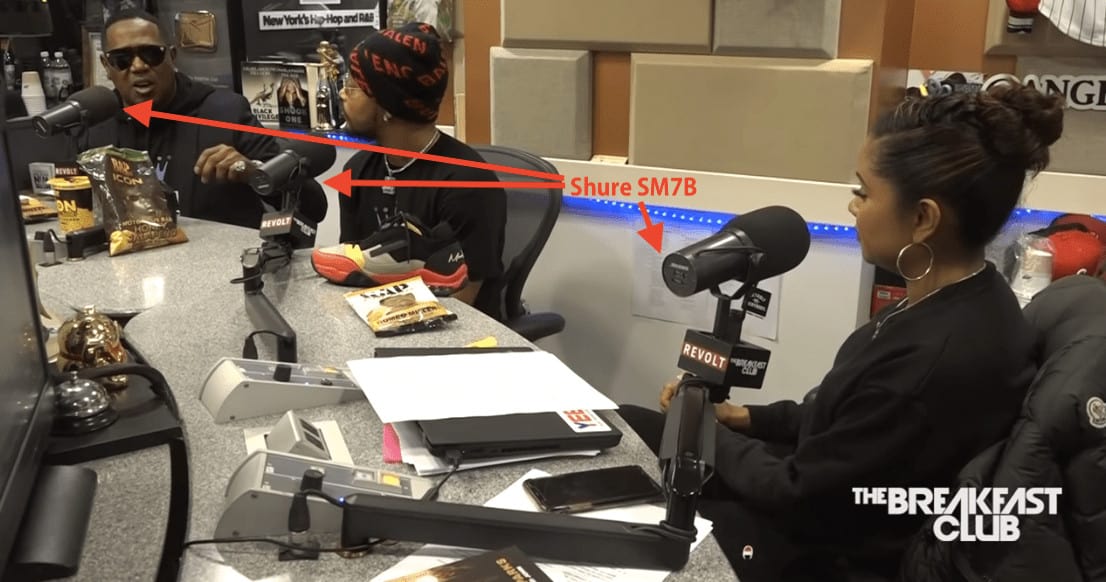 Power 1051fm Radio The Breakfast Club Shure Sm7b