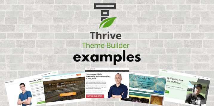 Thrive Theme Builder Examples