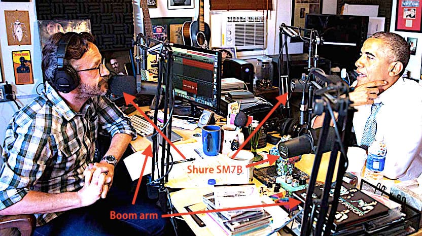 Wtf With Marc Maron Shure Sm7b Boom Arm