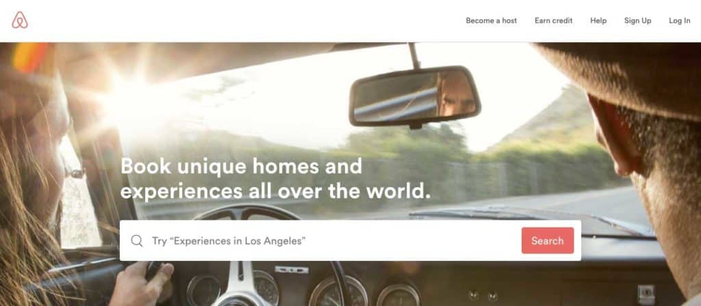 airbnb-homepage