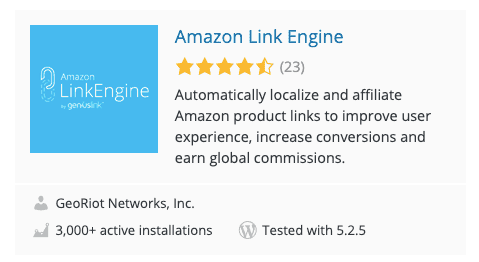 Amazon Link Engine