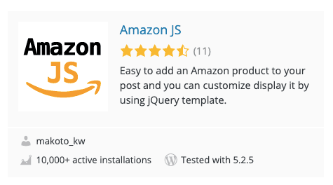 amazon plugin mobirise