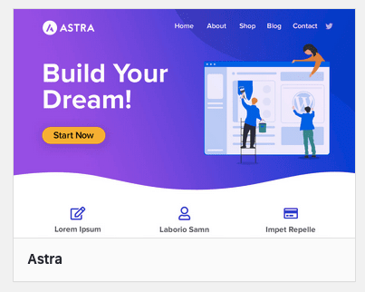 Astra WordPress Theme