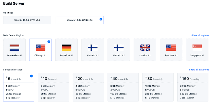 Build Server Runcloud Upcloud