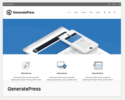 Generatepress WordPress Theme