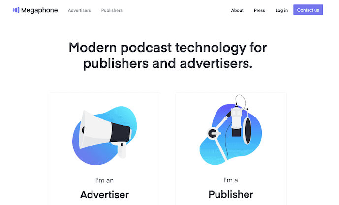 Megaphone Podcast Hosting