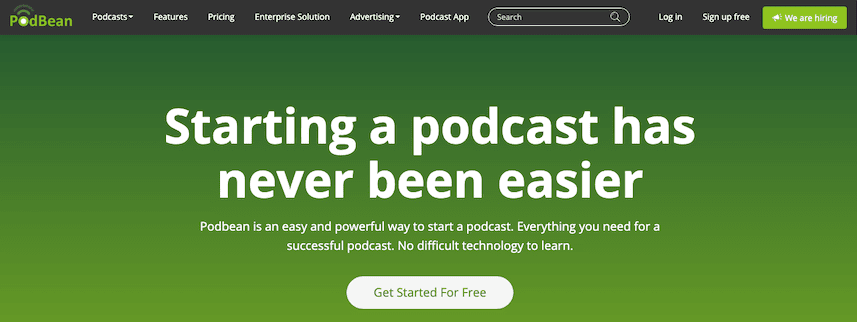 Podbean Podcast Hosting