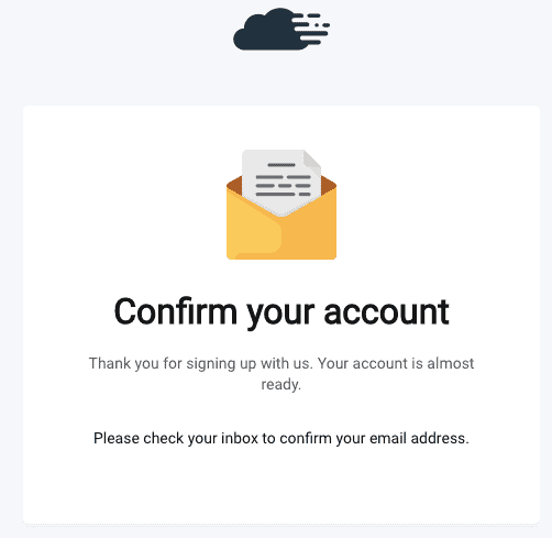 Runcloud Verify Email