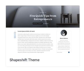 Shapeshift Theme