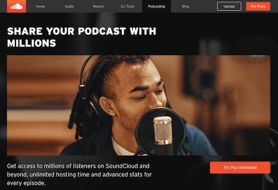 Soundcloud Podcast Hosting