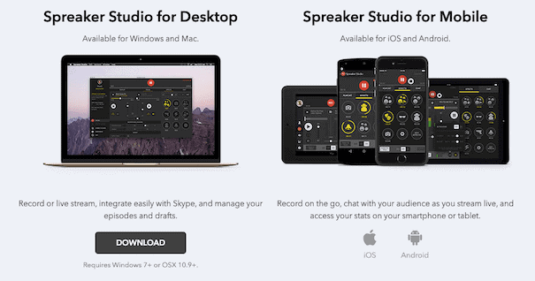 Spreaker Apps