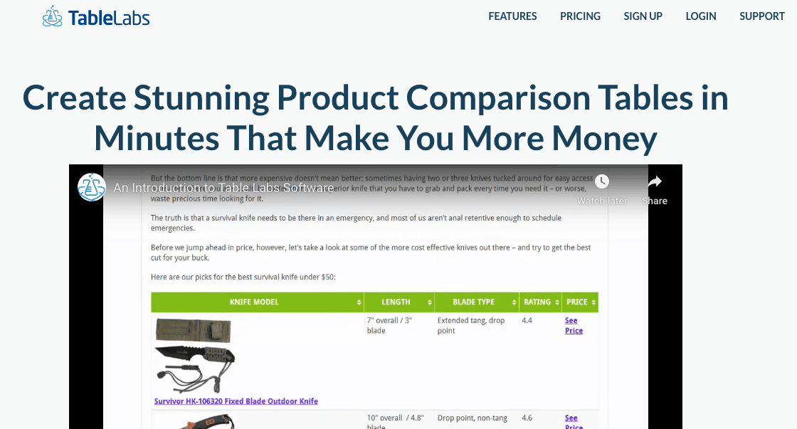 Table Labs