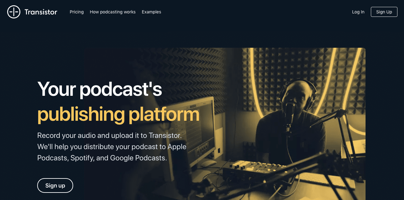 Transistor Podcast Platform